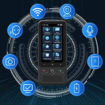 📢📢 50% OFF!! ⏰📲 2-in-1 Portable Translation Device – Real-time translation