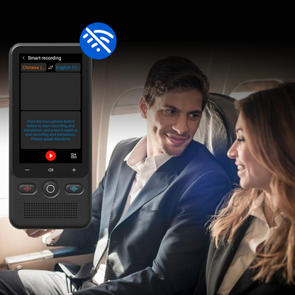 📢📢 50% OFF!! ⏰📲 2-in-1 Portable Translation Device – Real-time translation