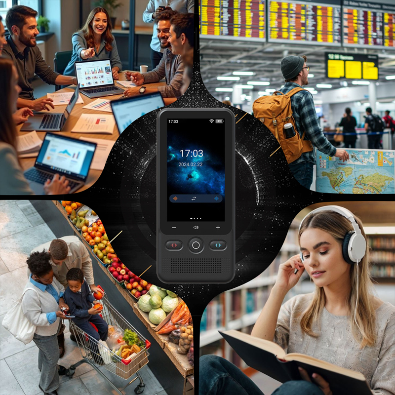 📢📢 50% OFF!! ⏰📲 2-in-1 Portable Translation Device – Real-time translation