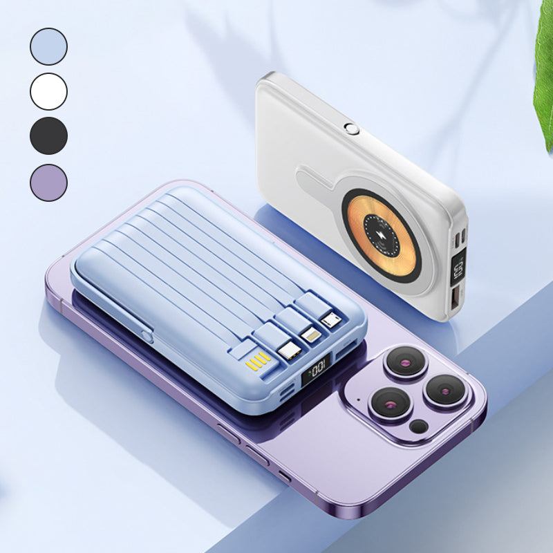 🔥Hot Sale 50% Off🔋Magnetic Wireless Power Bank 10000mAh Fast Chargrs