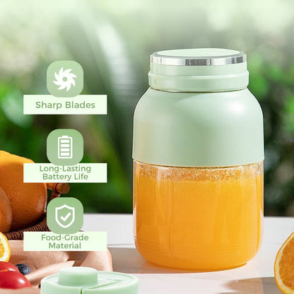 📢Hot Sale 50% OFF🍉Multifunctional Large Capacity Wireless Portable Juicer Cup🍊🍌