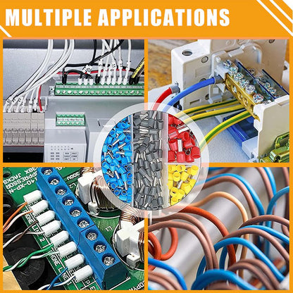 🔧 50% OFF NOW! ⚡ Ratchet Wire Crimper Set – Tubular Terminals, Ergonomic Handle & Professional Electrical Tool 📦🛠️