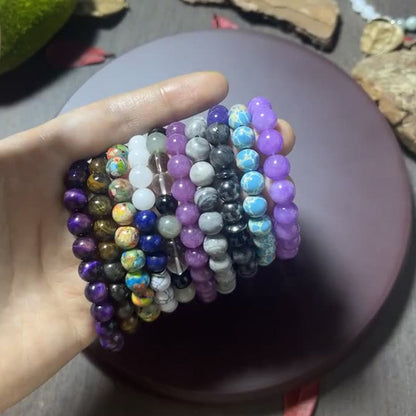 🔮 2026 Sale — Over 22,800 Sold!✨ Natural Stone Energy Bead Bracelet 🪨