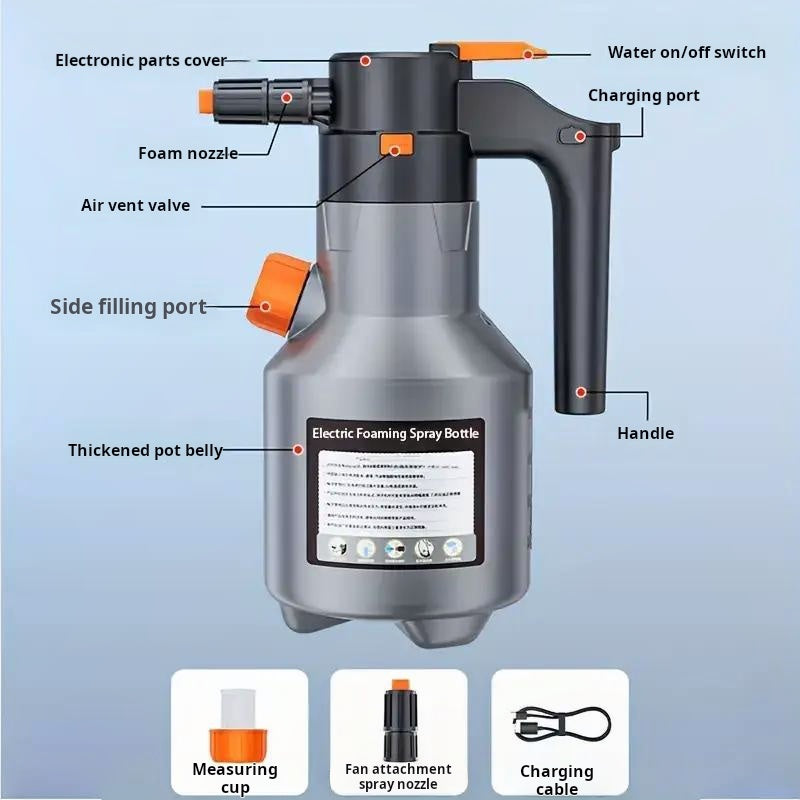 🔥2026 New Arrivals: 50% Off for a Limited Time!🔥Electric car wash foam gun