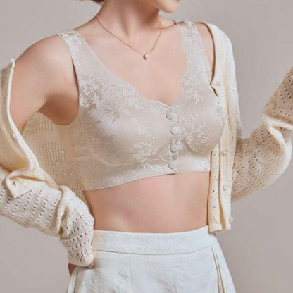 Comfort Front-Clasp & Wire-Free Seamless Bra