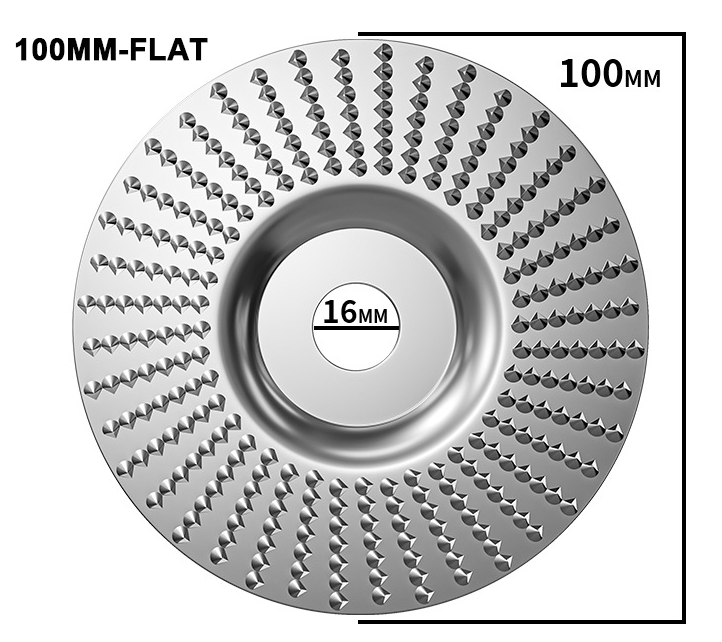 🥳2026 HOT SALE🥳💞50K+ SOLD!⚙️🪚 BUY 5 GET 5 FREE! Premium Wood Carving Disc – Super sharp, fast cutting. Fits standard grinder, removes wood easily. A workshop hero! 🔥✨