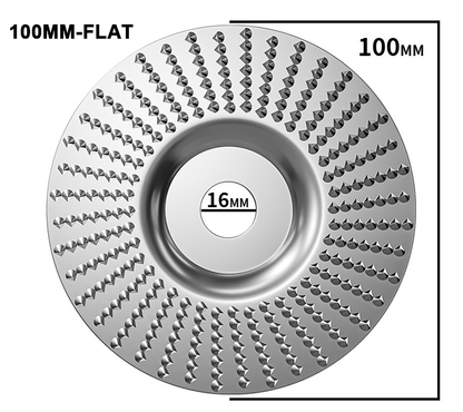 🥳2026 HOT SALE🥳💞50K+ SOLD!⚙️🪚 BUY 5 GET 5 FREE! Premium Wood Carving Disc – Super sharp, fast cutting. Fits standard grinder, removes wood easily. A workshop hero! 🔥✨