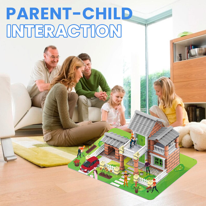 🏰 DIY Simulation Building Toy Set (214PCS)