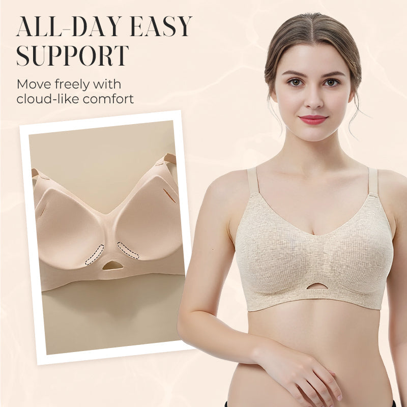 Women’s Seamless Push Up Support Bra