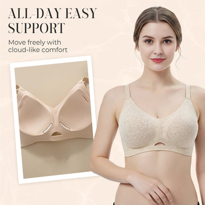 Women’s Seamless Push Up Support Bra