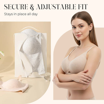 Women’s Seamless Push Up Support Bra