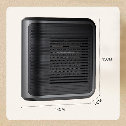 💥Christmas Sale 50% OFF! ✨ 800W Wall Outlet Space Heater - Adjustable Thermostat with 4 Timer Settings & Overheat Protection for Office/Bedroom 🕒🌡️