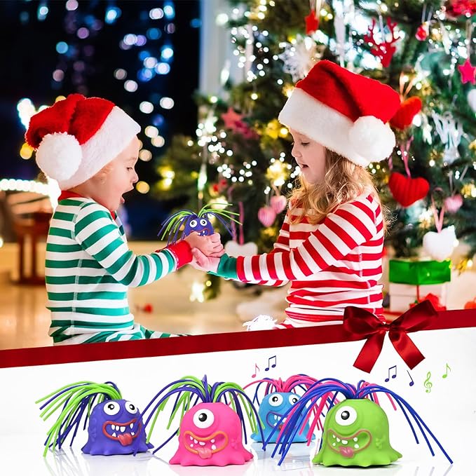 👾 50% OFF NOW! 🧸 Hair Pulling Monster Stress Relief Toy - Stretchy Sensory Fidget Tool for Anxiety & Focus, Safe for Kids/Adults 🎯✨