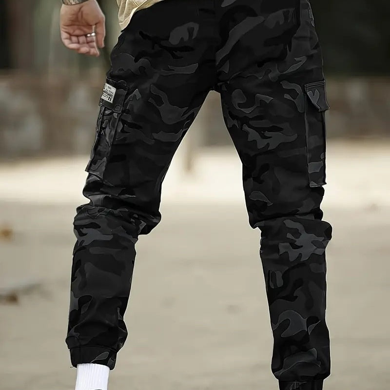 👖 Rugged Tactical Work Pants – 💪 Durable Nylon-Cotton | 🔧 Multi-Pocket | 🌲 Outdoor & Work Ready