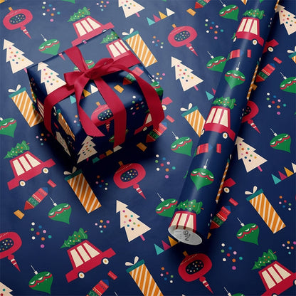 70*50cm Christmas Gift Wrapping Paper Sheet