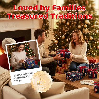 70*50cm Christmas Gift Wrapping Paper Sheet