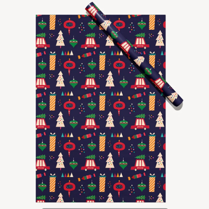 70*50cm Christmas Gift Wrapping Paper Sheet