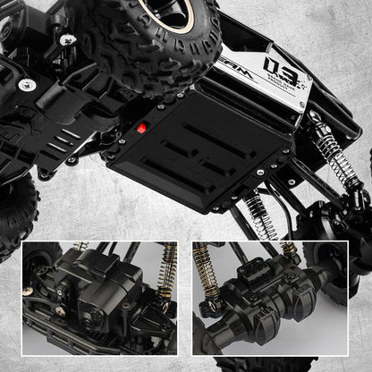 💥🎁Children Alloy Climbing Four-wheel Drive RC Car -🚙45° Climbing Car with Alloy Body & 4-Wheel Shock Absorbers