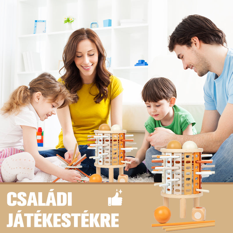 Fa Torony Egymásra Szórakoztató Játékok Készlet