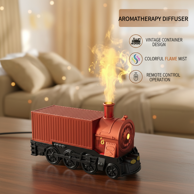 Aromatherapy Diffuser with Flame Light