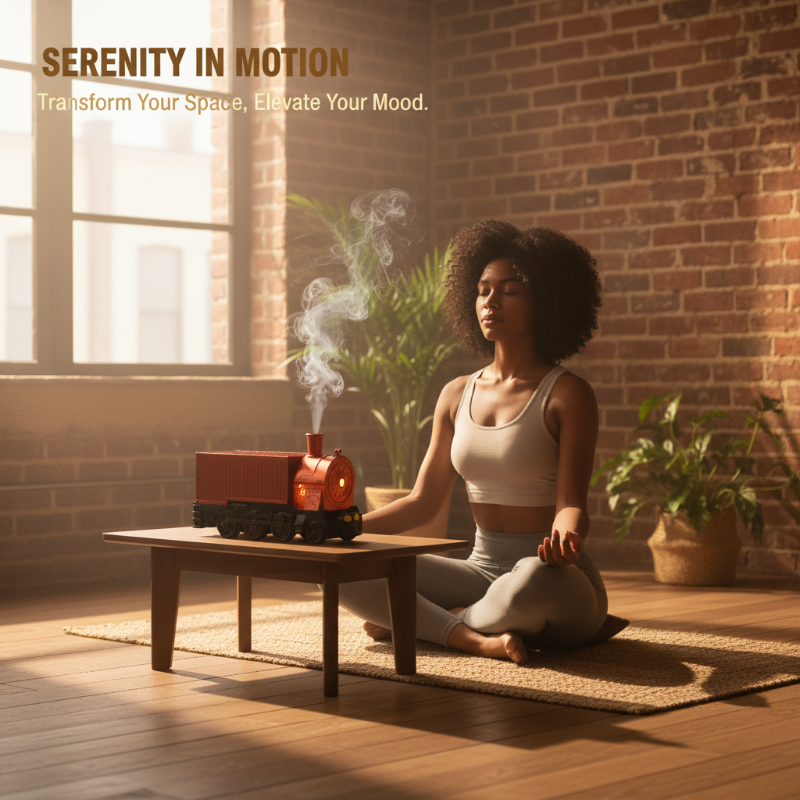 Aromatherapy Diffuser with Flame Light