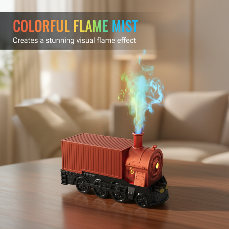 Aromatherapy Diffuser with Flame Light