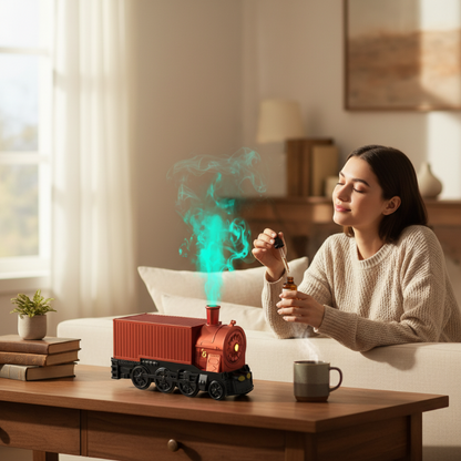 Aromatherapy Diffuser with Flame Light