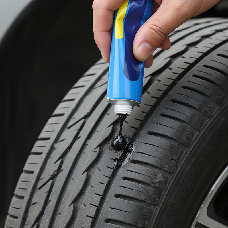 🔥Black Tire Repair Glue for Sidewall Bonding