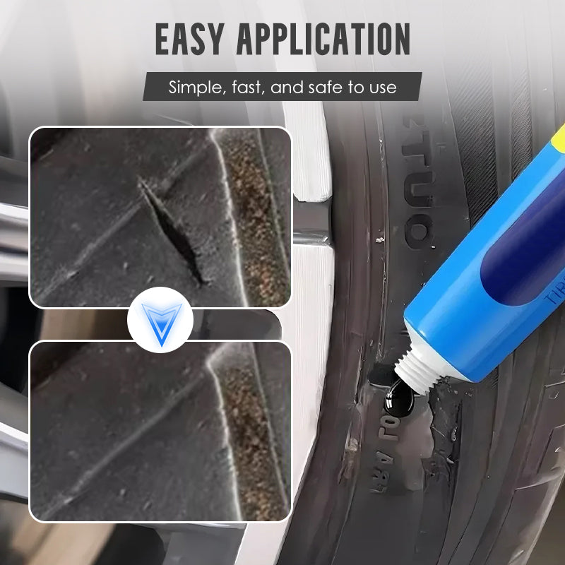 🔥Black Tire Repair Glue for Sidewall Bonding