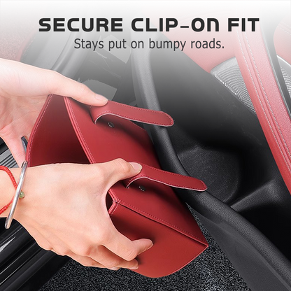 🥳2026 HOT SALE🥳💞50K+ SOLD!🚗🧺 66% OFF! Leather Car Door Cup Holder – Wide‑mouth opening, easy reach for drinks & phone. Clip‑on secure fit. PU leather, tough & stylish. 🛡️✨