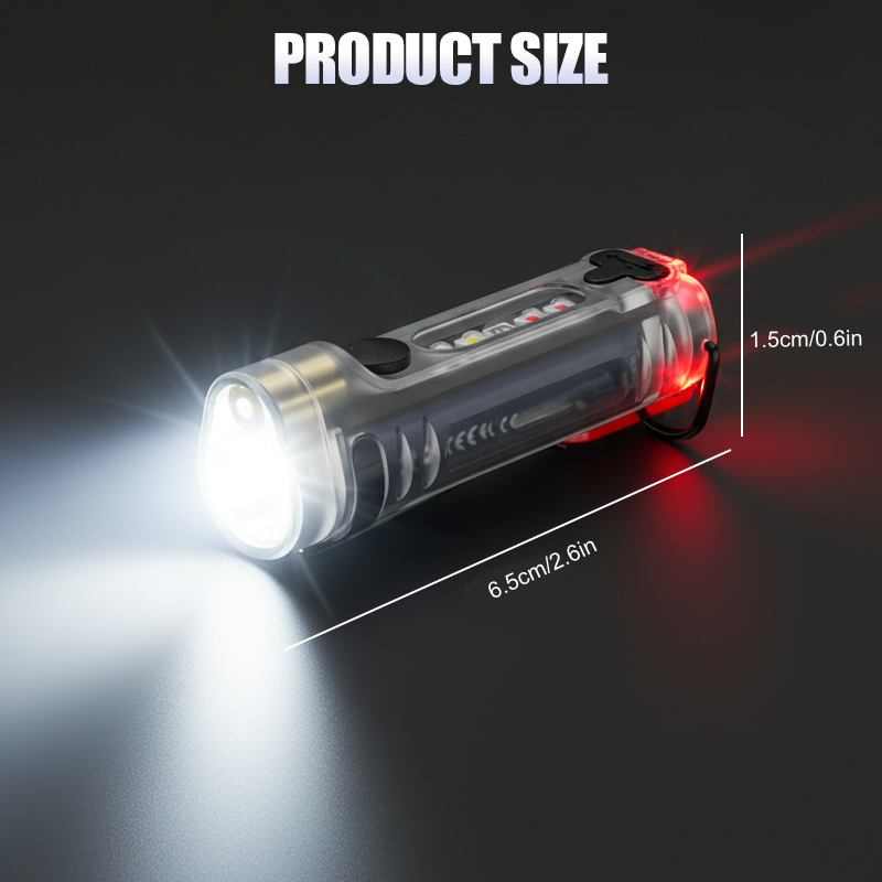 🔥Limited Time Promotion 50% OFF🔥Multi-Functional Rechargeable Mini Keychain Flashlight