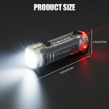 🔥Limited Time Promotion 50% OFF🔥Multi-Functional Rechargeable Mini Keychain Flashlight