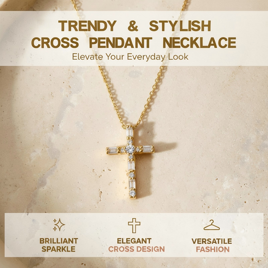 Trendy & Stylish Cross Pendant Necklace