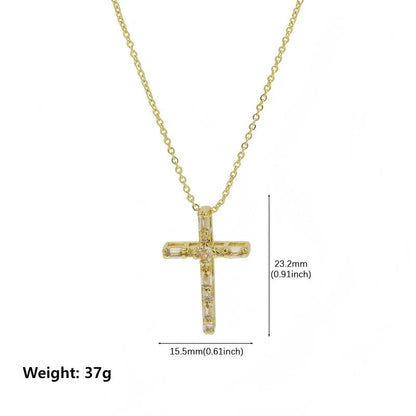 Trendy & Stylish Cross Pendant Necklace