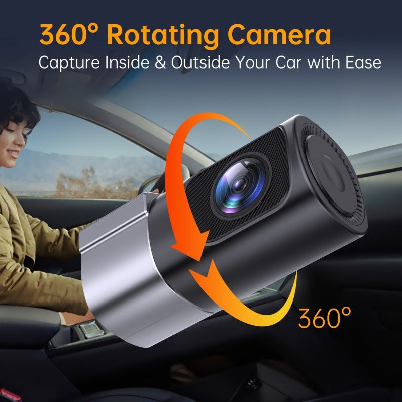 1080P HD Dash Cam with Wi-Fi & Night Vision