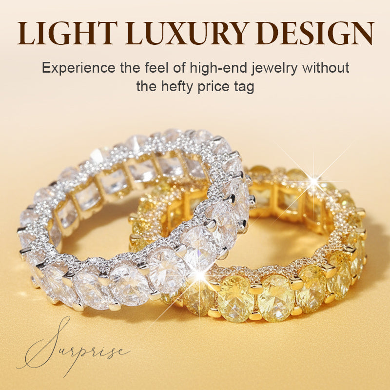 🔈🔈60% OFF🎁Full Circle Sparkling Zircon Fashion Ring💍