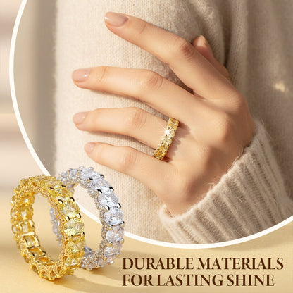 🔈🔈60% OFF🎁Full Circle Sparkling Zircon Fashion Ring💍