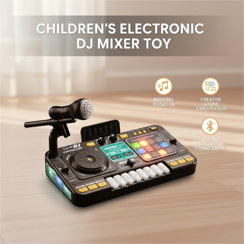 Children's Electronic DJ Mixer Toy