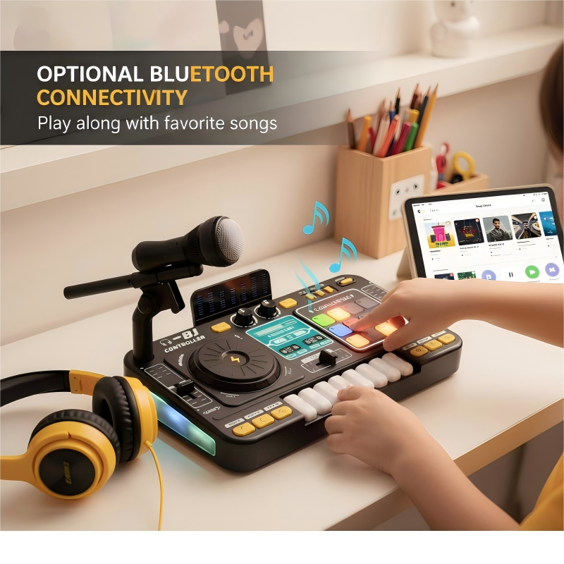 Children's Electronic DJ Mixer Toy