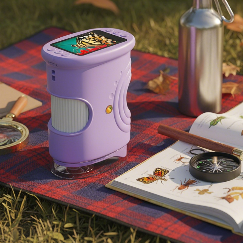 🔥Hot Sale Offers-Handheld Pocket Microscope for Kids-A child's best teacher(Free Shipping)