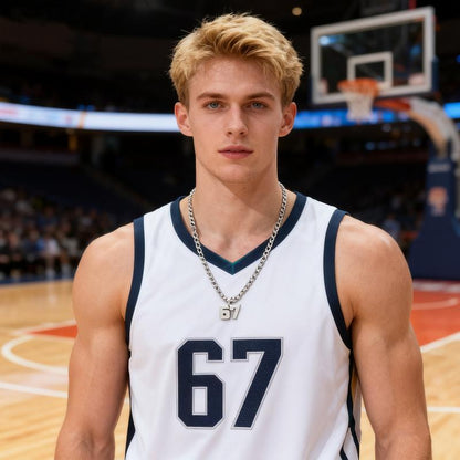 🔥Hot Sale✨ 67 Number Pendant Necklace – Fashion Statement Piece, 925 Sterling Silver & Gift Box 💎🎁