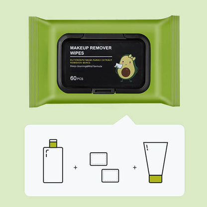 🔥✨Mega Sale🔥✨Avocado Oil Makeup Remover Wipes
