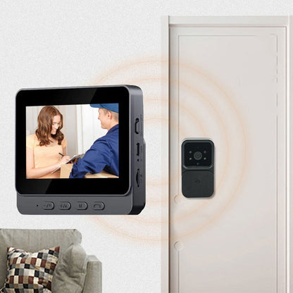 Wireless Video doorbell with Monitor & Camera
