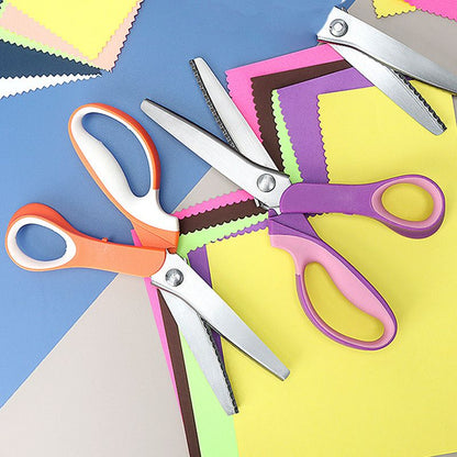 🧵 Cut Through Layers Without Hand Strain – Premium Stainless Steel Pinking Shears. Ergonomic Soft-Grip. Free UK Delivery
