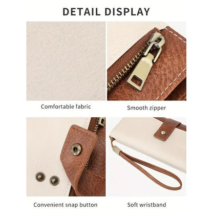 💃Last Day Sales -50% OFF🎉Women's Retro Style RFID Blocking Tri-fold Wallet