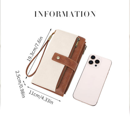 💃Last Day Sales -50% OFF🎉Women's Retro Style RFID Blocking Tri-fold Wallet