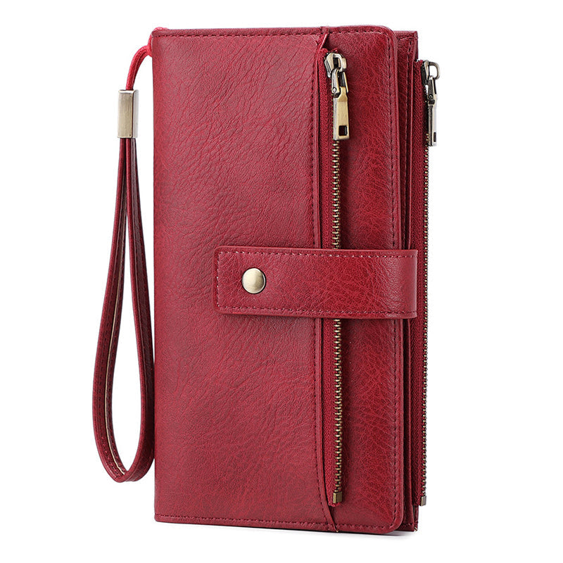 💃Last Day Sales -50% OFF🎉Women's Retro Style RFID Blocking Tri-fold Wallet