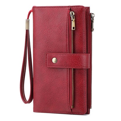 💃Last Day Sales -50% OFF🎉Women's Retro Style RFID Blocking Tri-fold Wallet