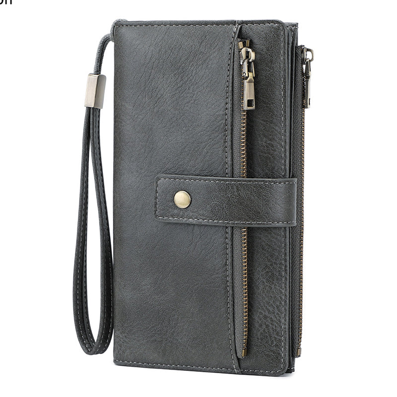 💃Last Day Sales -50% OFF🎉Women's Retro Style RFID Blocking Tri-fold Wallet