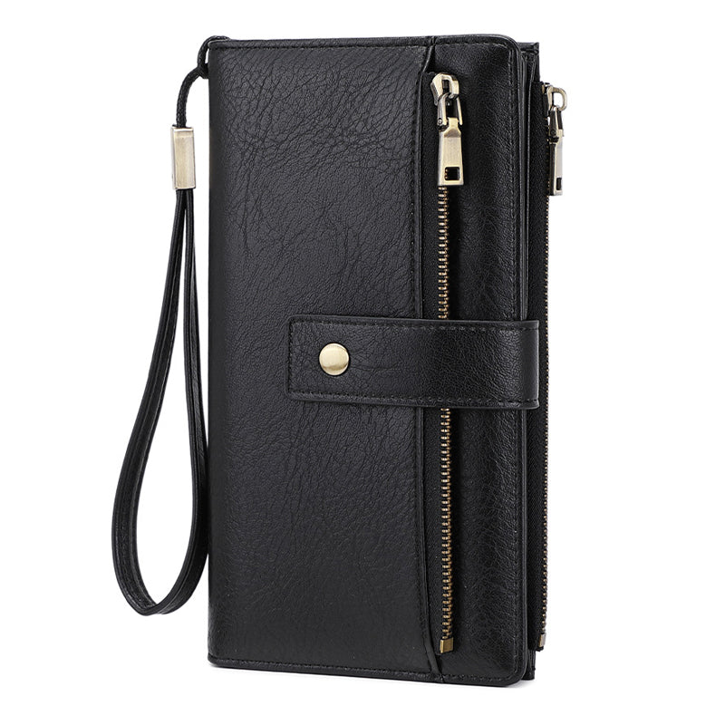 💃Last Day Sales -50% OFF🎉Women's Retro Style RFID Blocking Tri-fold Wallet